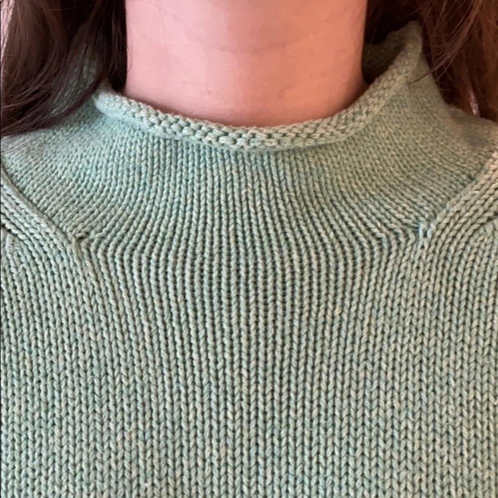 J. Crew Mint Green Sweater - Picture 3 of 7